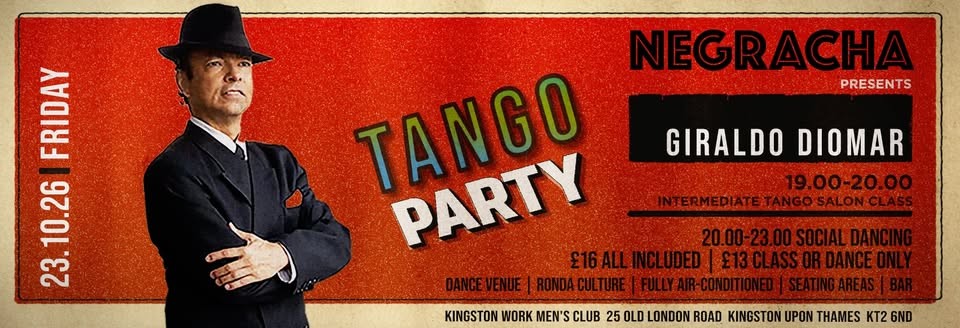 Milonga Negracha Kingston poster