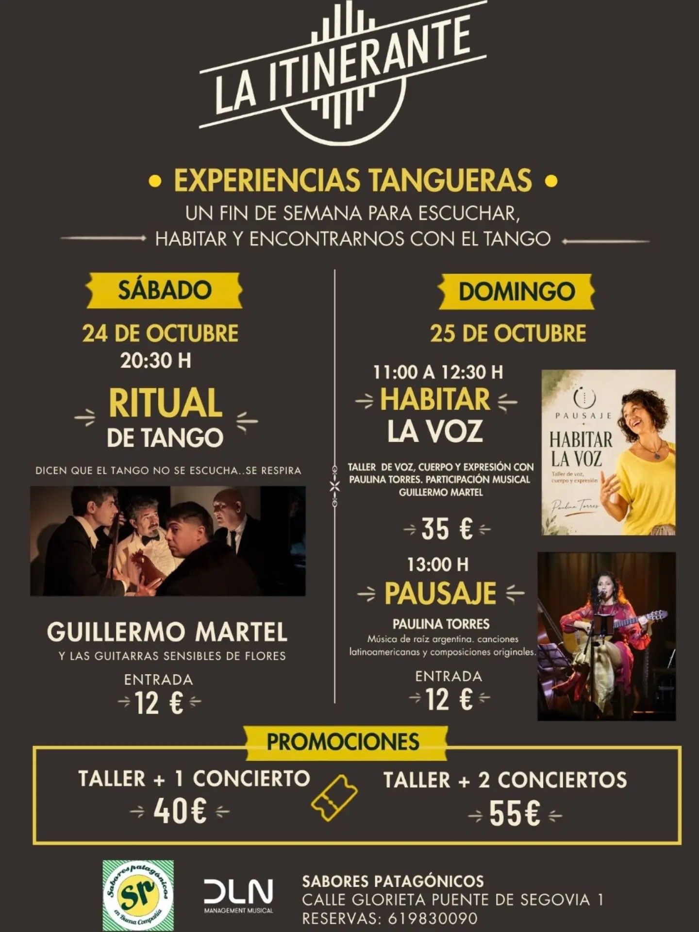 La Itinerante en Madrid — Ritual de Tango poster