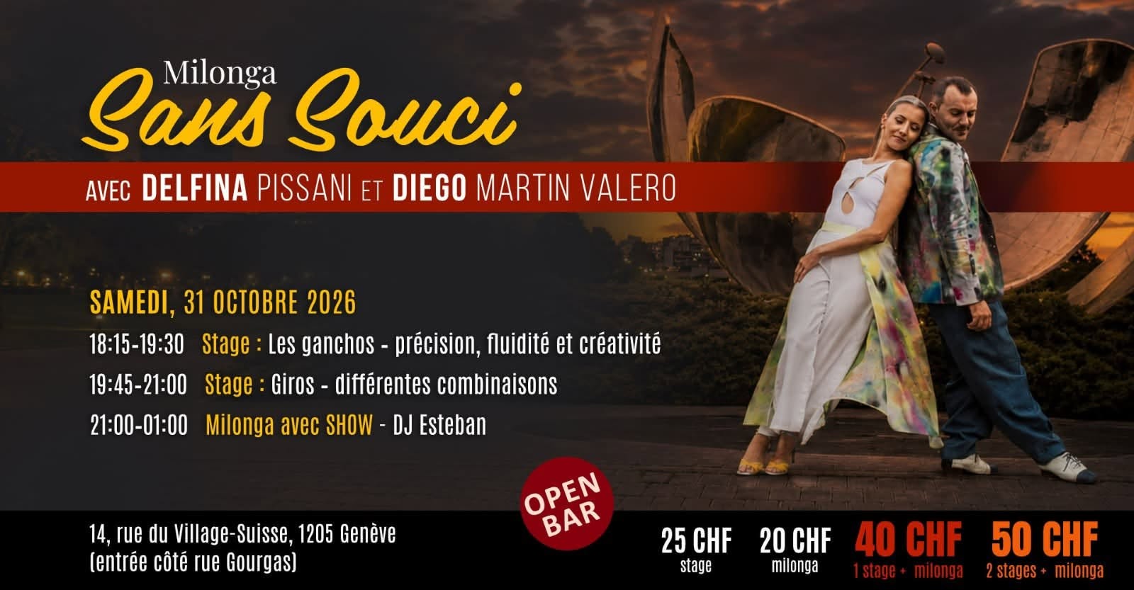 Milonga Sans Souci poster