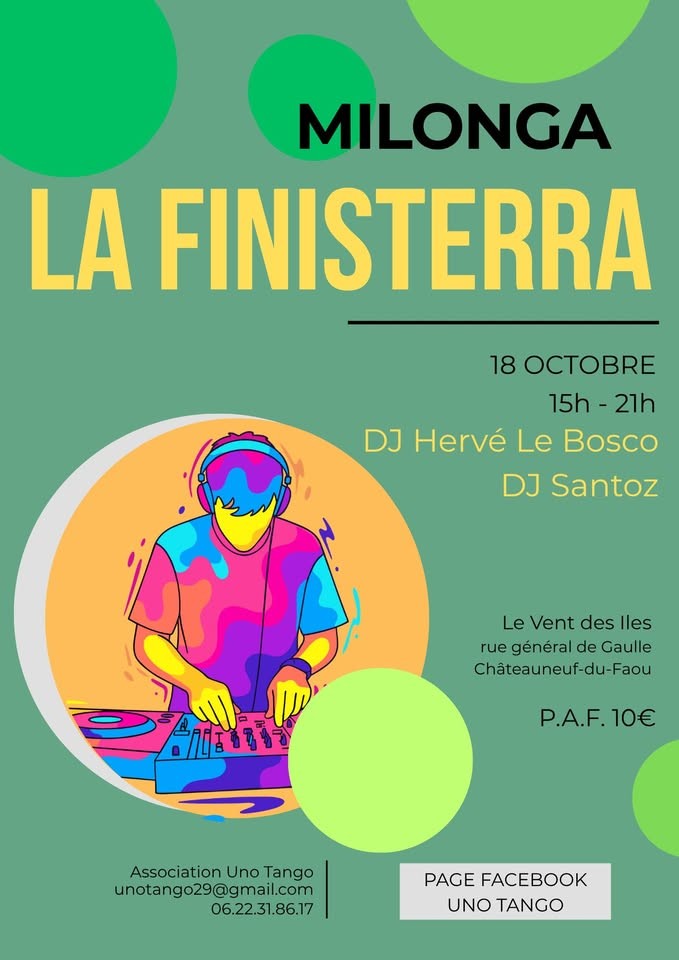 Milonga La Finisterra poster