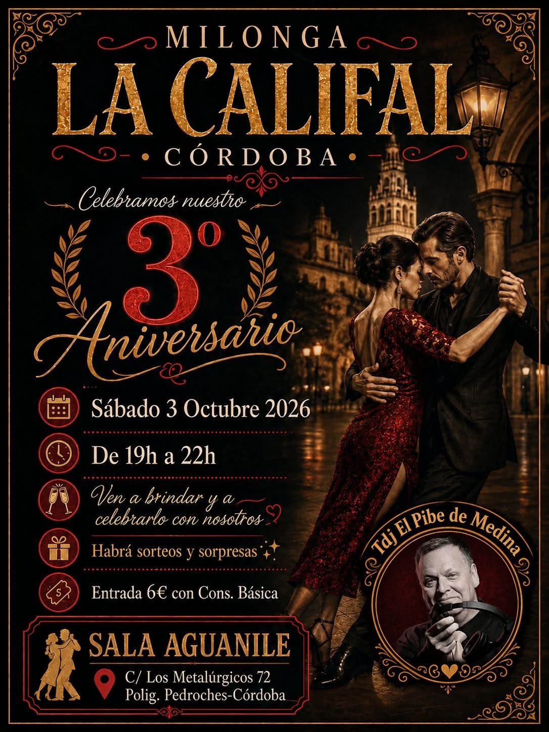 Milonga la Califal poster