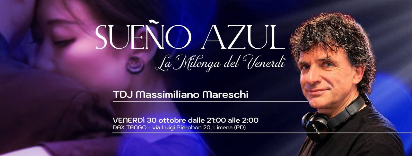 Sueño Azul — La Milonga del Venerdì poster