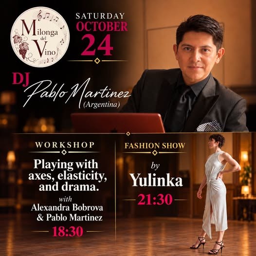 Milonga del Vino poster