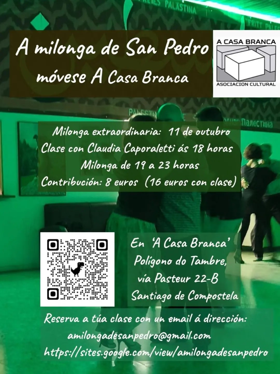 A milonga de San Pedro móbese A Casa Branca (Milonga extraordinaria) poster