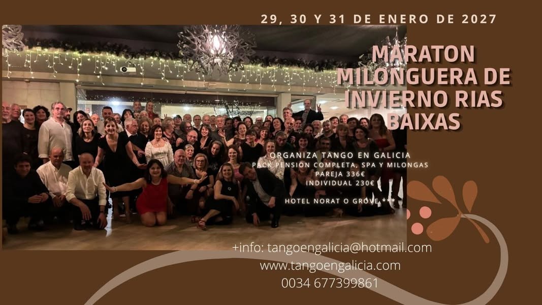 Maratón Milonguera de Invierno Rías Baixas poster