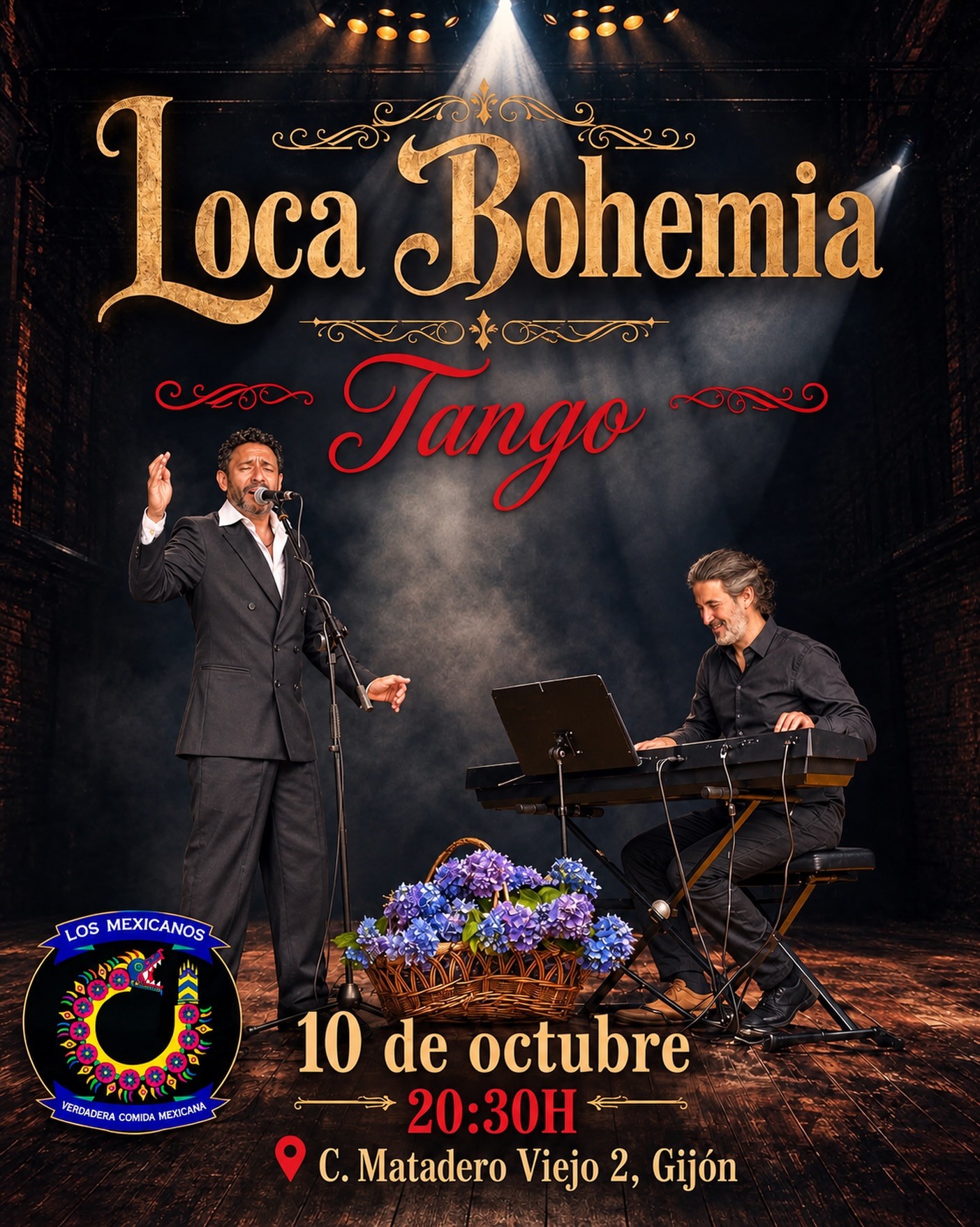 Loca Bohemia — 10 de octubre (Alejandro Regine) poster