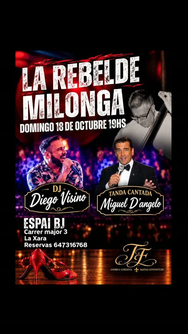La Rebelde Milonga poster