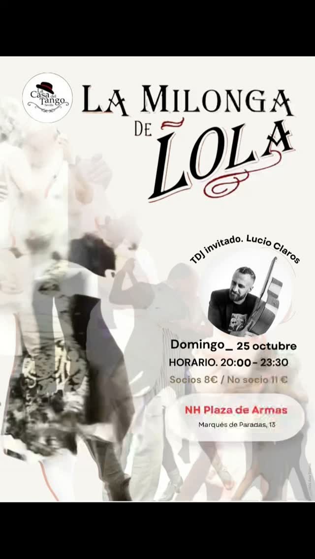 La Milonga de Lola — Lucio Claros y Maldita Vorágine poster