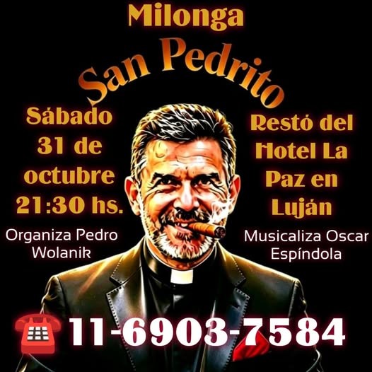 Milonga San Pedrito poster