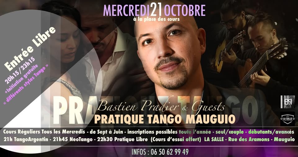 Pratique Tango Mauguio poster