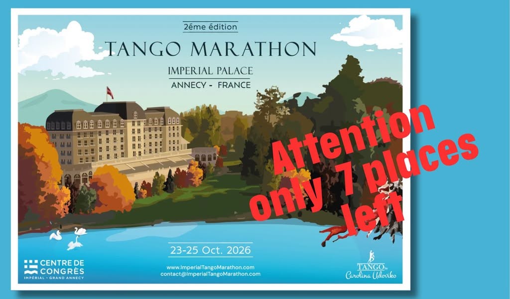 ITMA 2026 — Imperial Tango Marathon à Annecy poster
