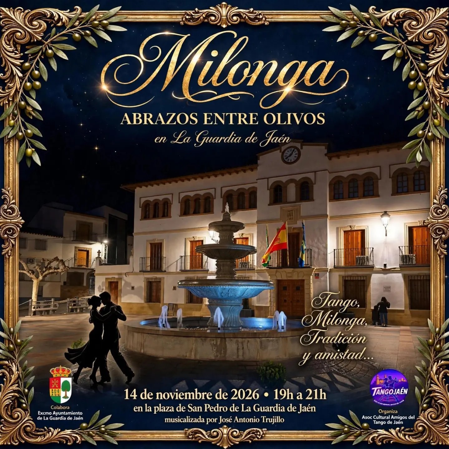 Milonga Abrazos entre Olivos poster
