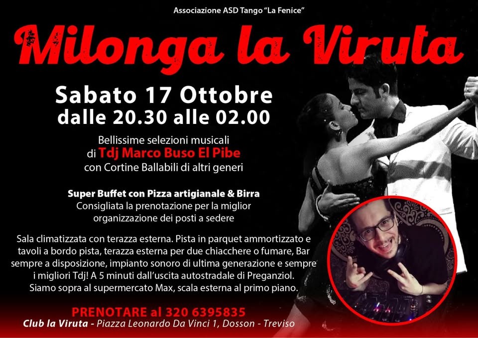 Milonga La Viruta poster