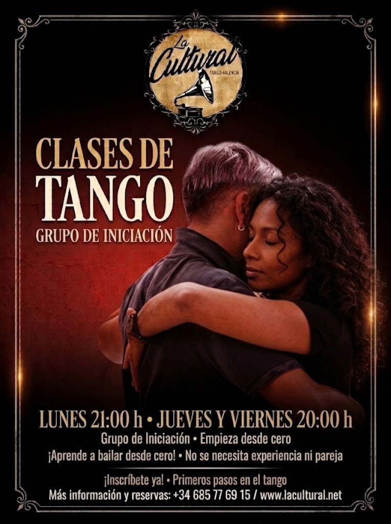 Clases de Tango Iniciación poster
