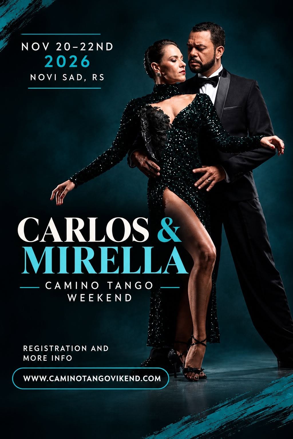 Camino Tango Weekend — Carlos & Mirella poster
