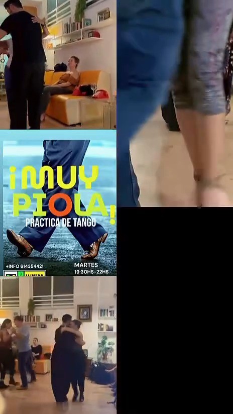 Práctica de Tango «Muy Piola» poster