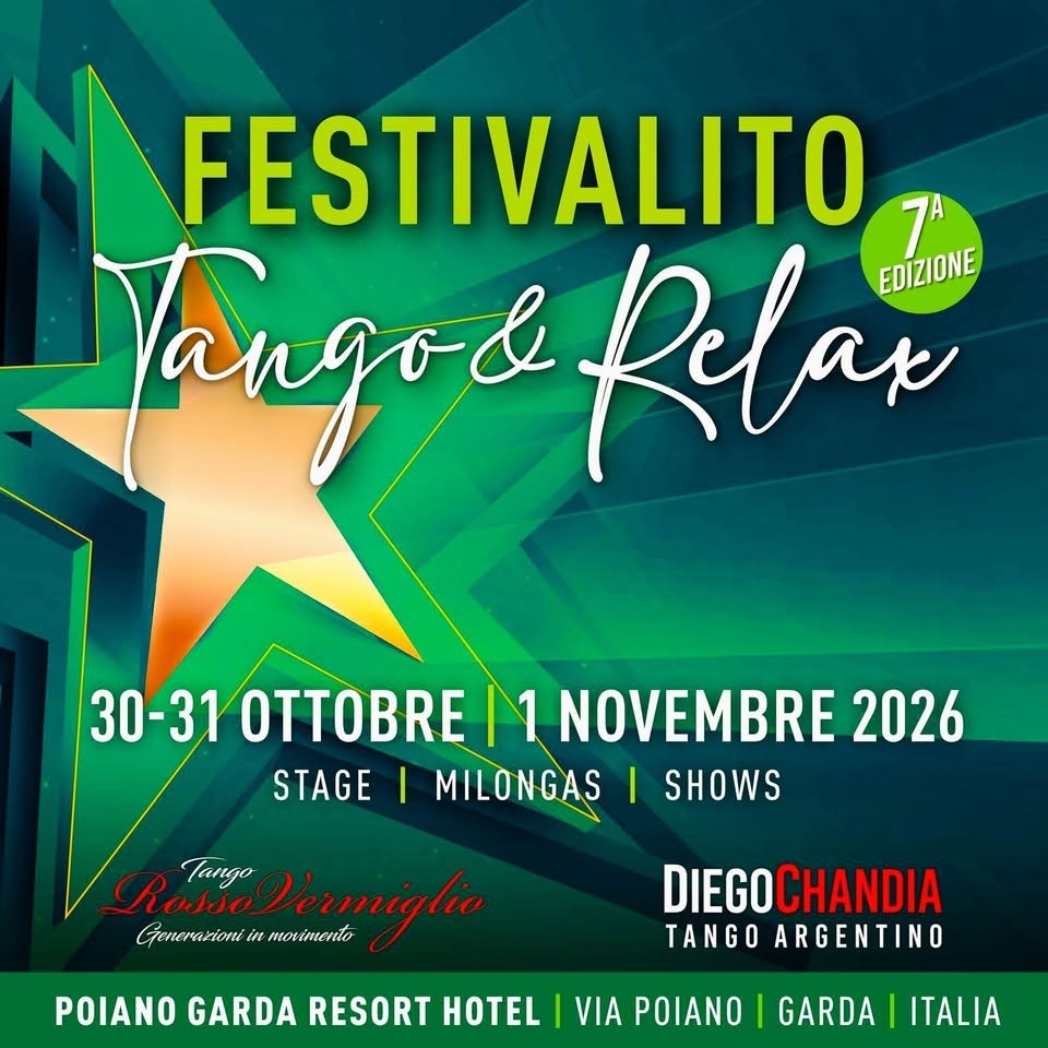 Festivalito Tango e Relax 2026 poster