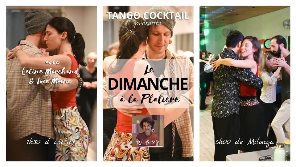 Milonga Dimanche à la Platière poster