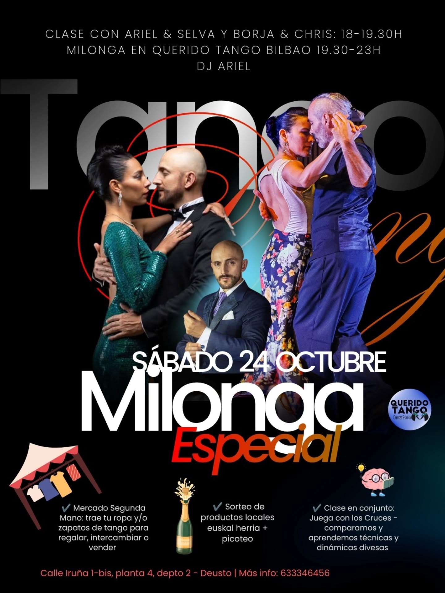 Milonga Especial — Querido Tango Bilbao poster
