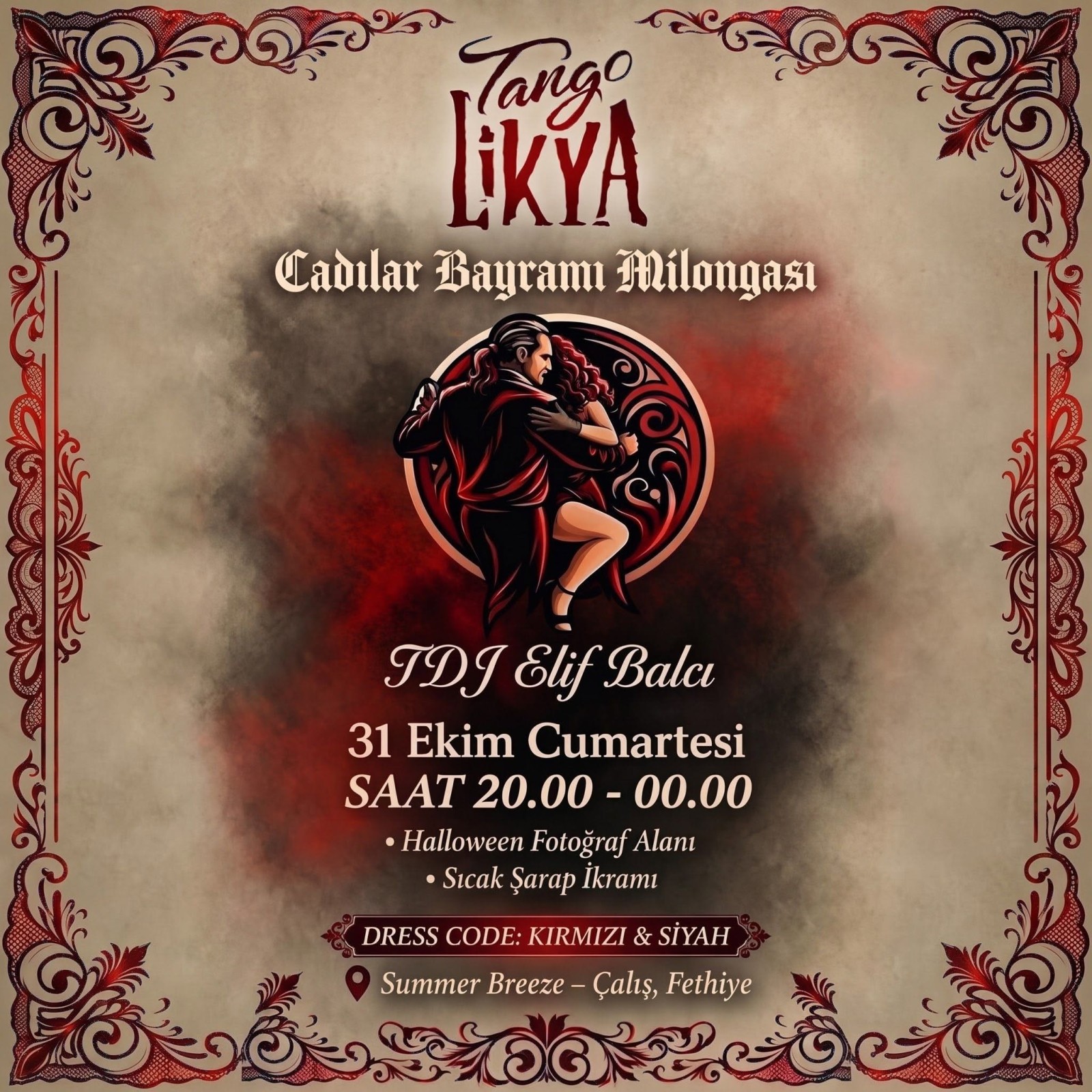 Tango Likya — Cadılar Bayramı Milongası poster