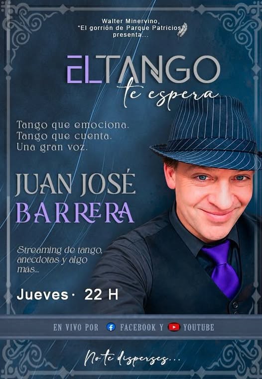 El Tango te Espera — Juan José Barrera en vivo poster
