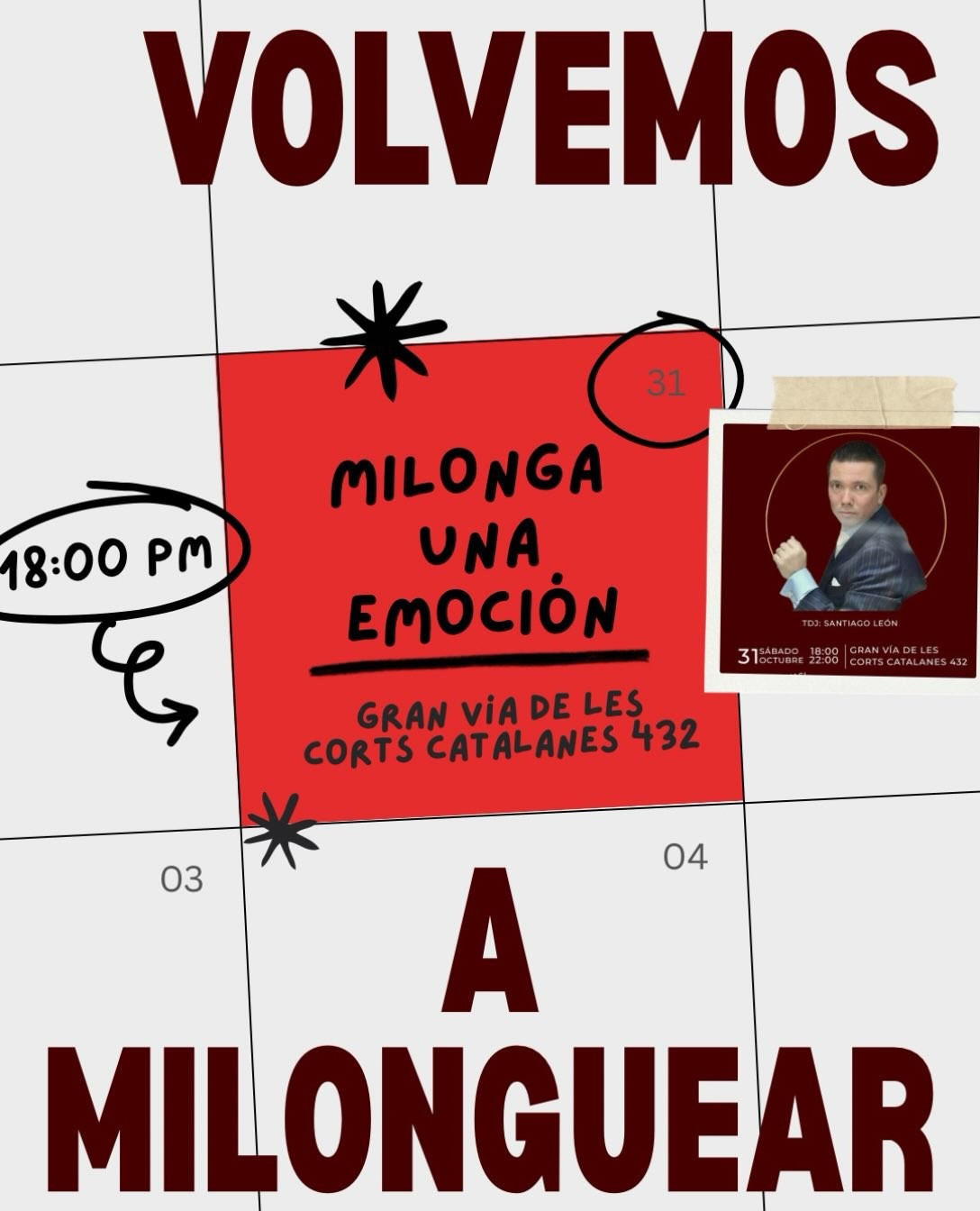 Milonga Una Emoción poster