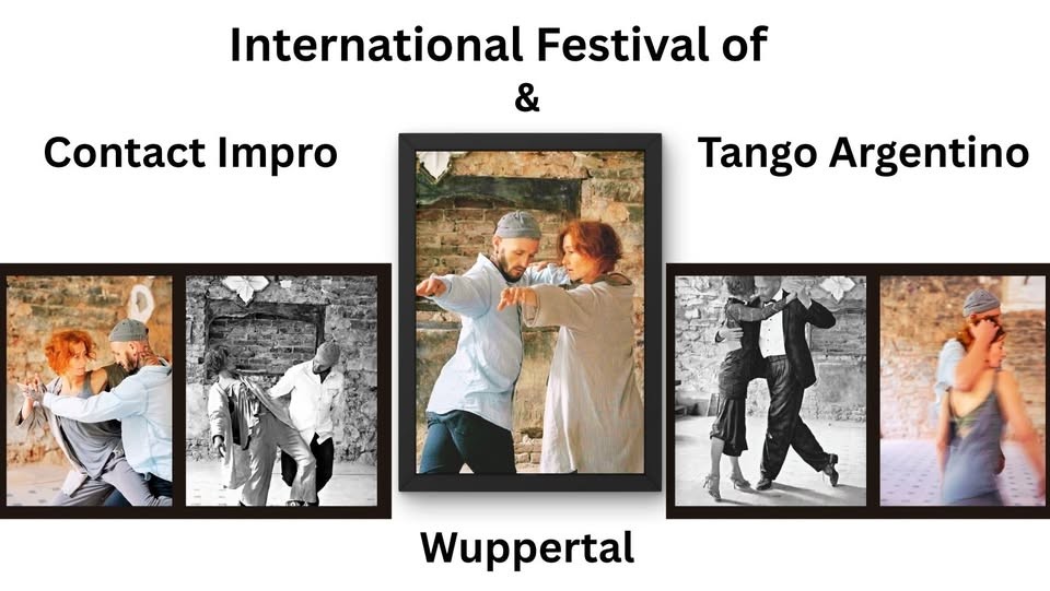 International Festival of Contact Improvisation & Tango Wuppertal poster