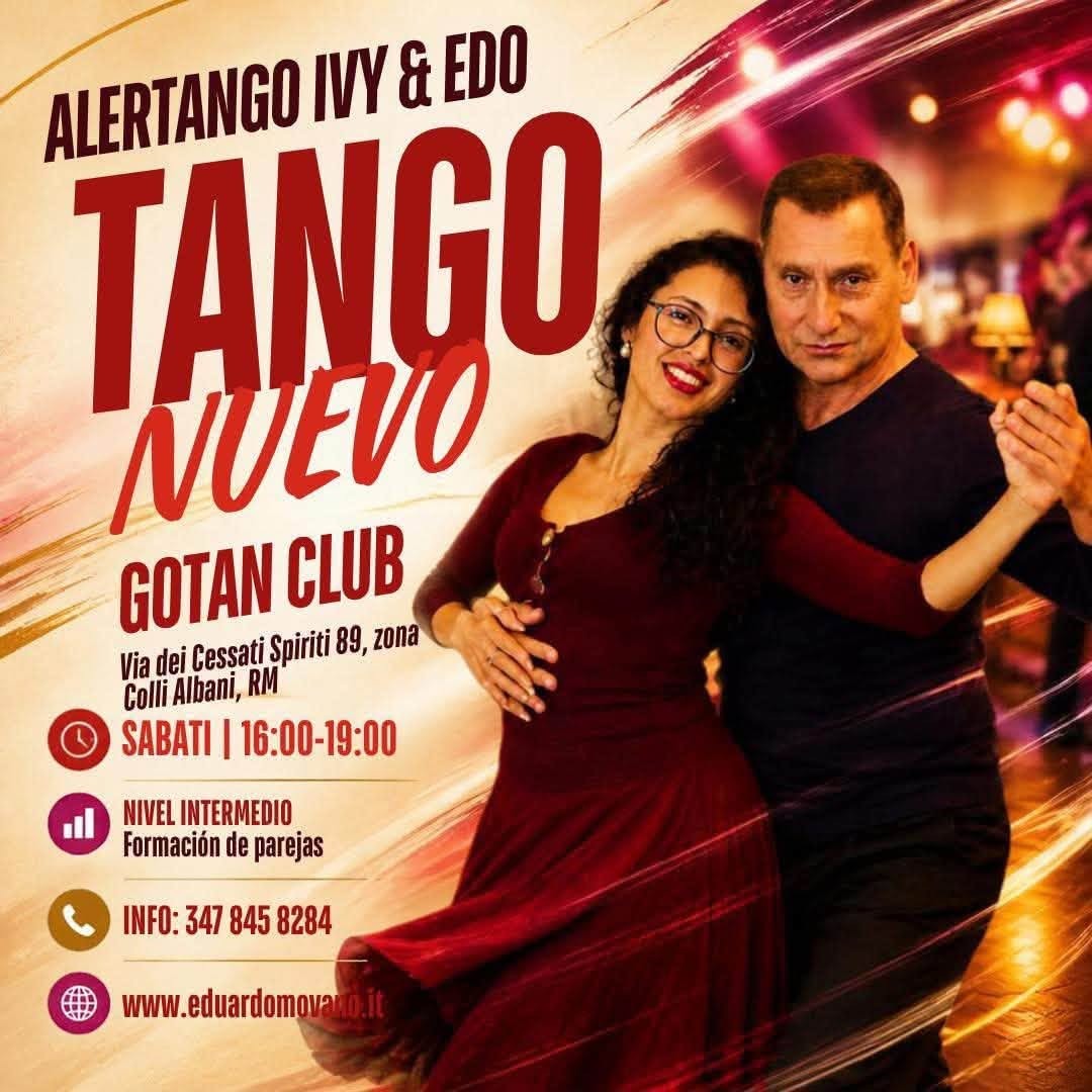 Tango Nuevo — Gotan Club poster
