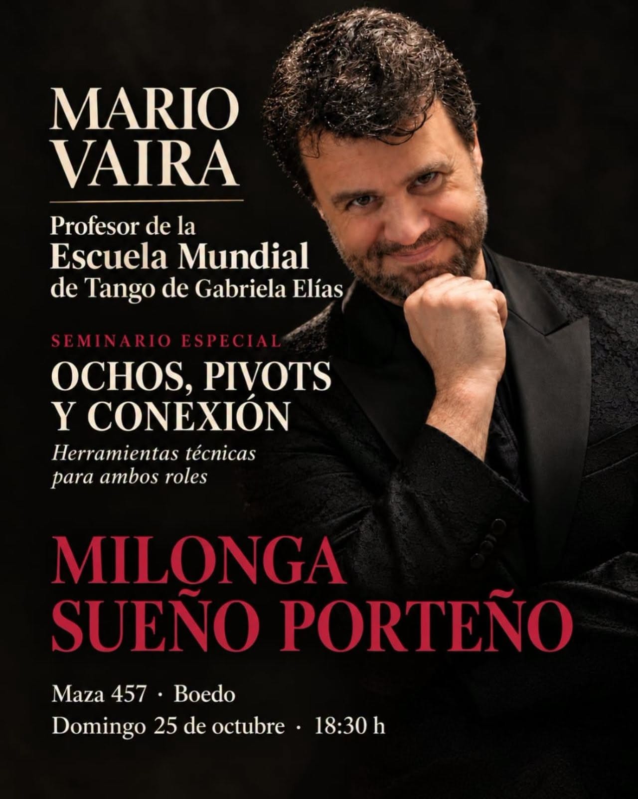 Milonga Sueño Porteño poster