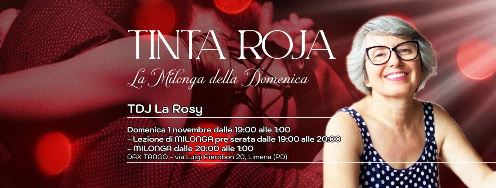 Tinta Roja — La Milonga della Domenica poster