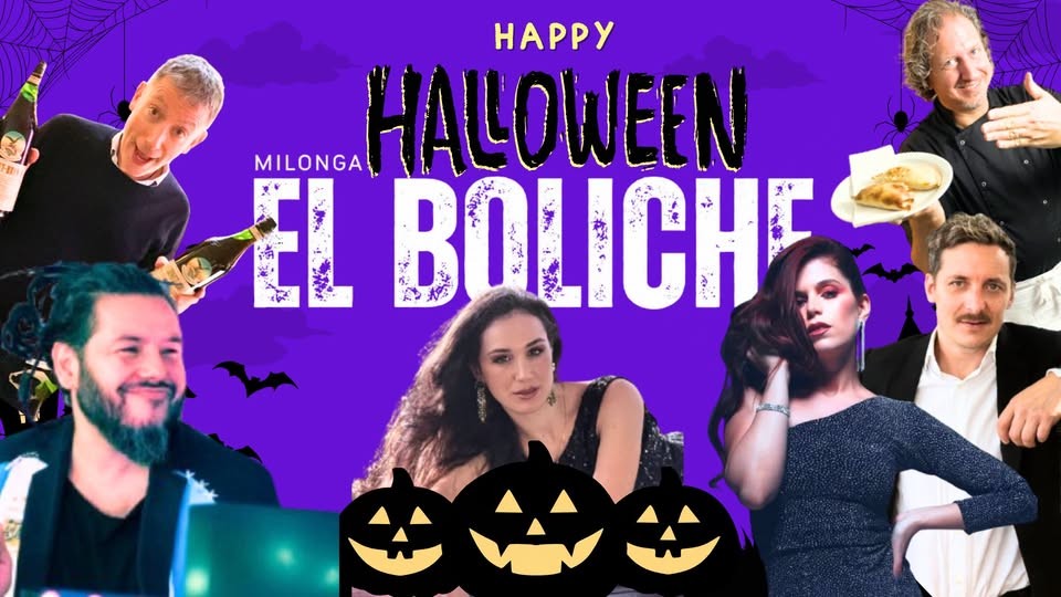 Halloween Milonga at El Boliche poster