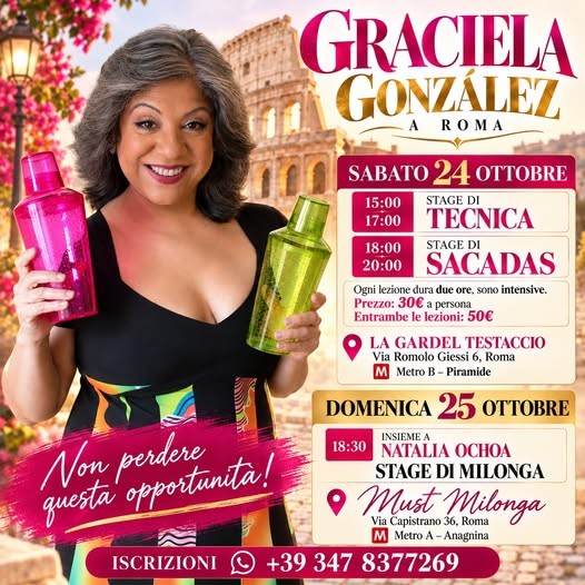 Stage di Tecnica con Graciela González — Roma poster