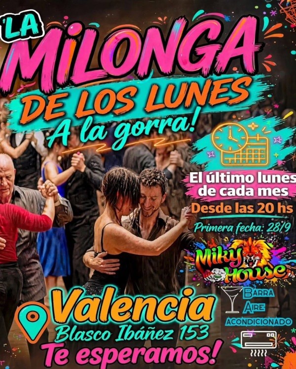 La Milonga de los Lunes (A la gorra) poster