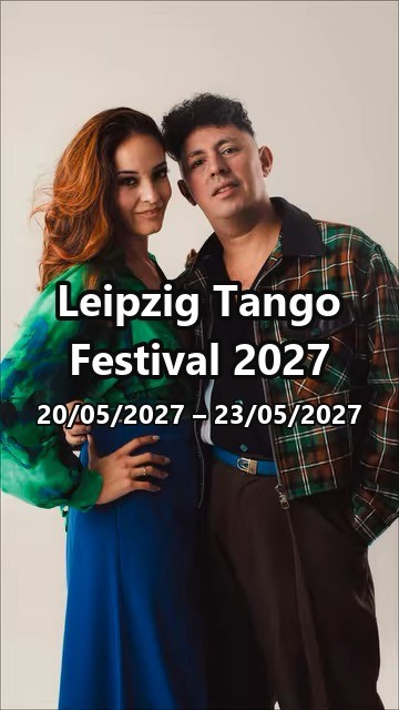 Leipzig Tango Festival 2027 poster
