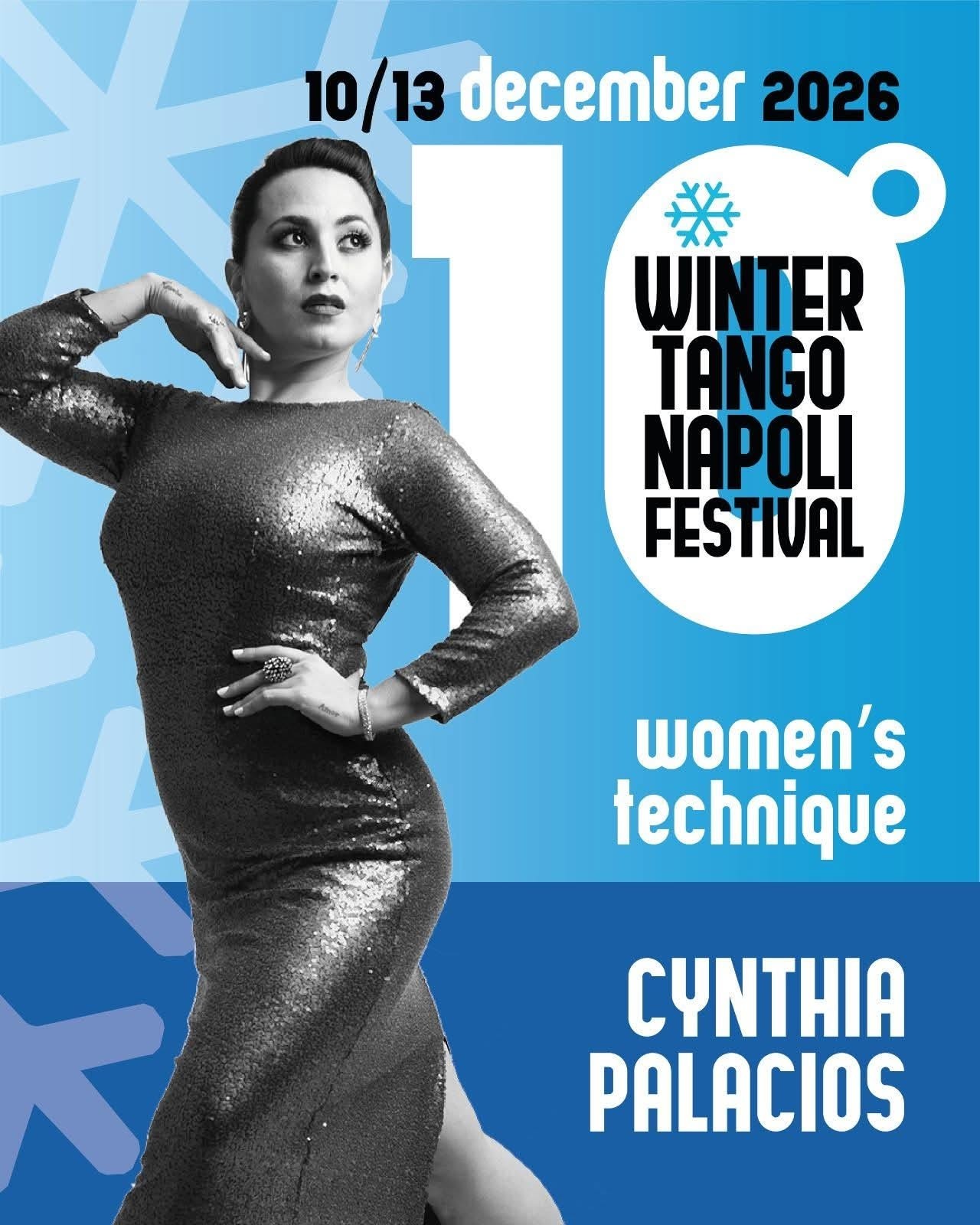 Tecnica Femminile con Cynthia Palacios — Winter Tango Napoli Festival poster