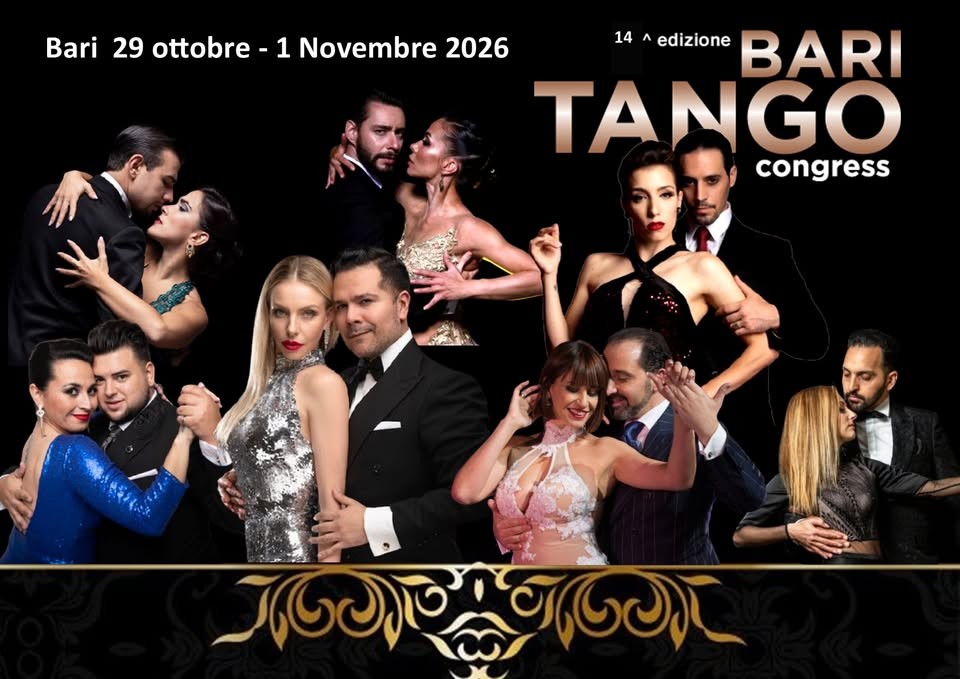 14th Bari Tango Congress poster