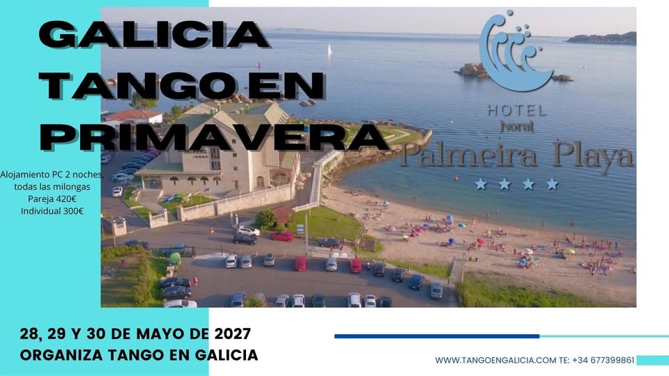 Galicia Tango en Primavera poster