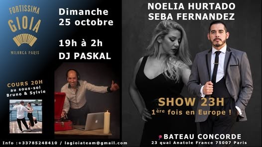Cours inter-avancés avec Bruno Calvo & Sylvie Milonguerisima poster