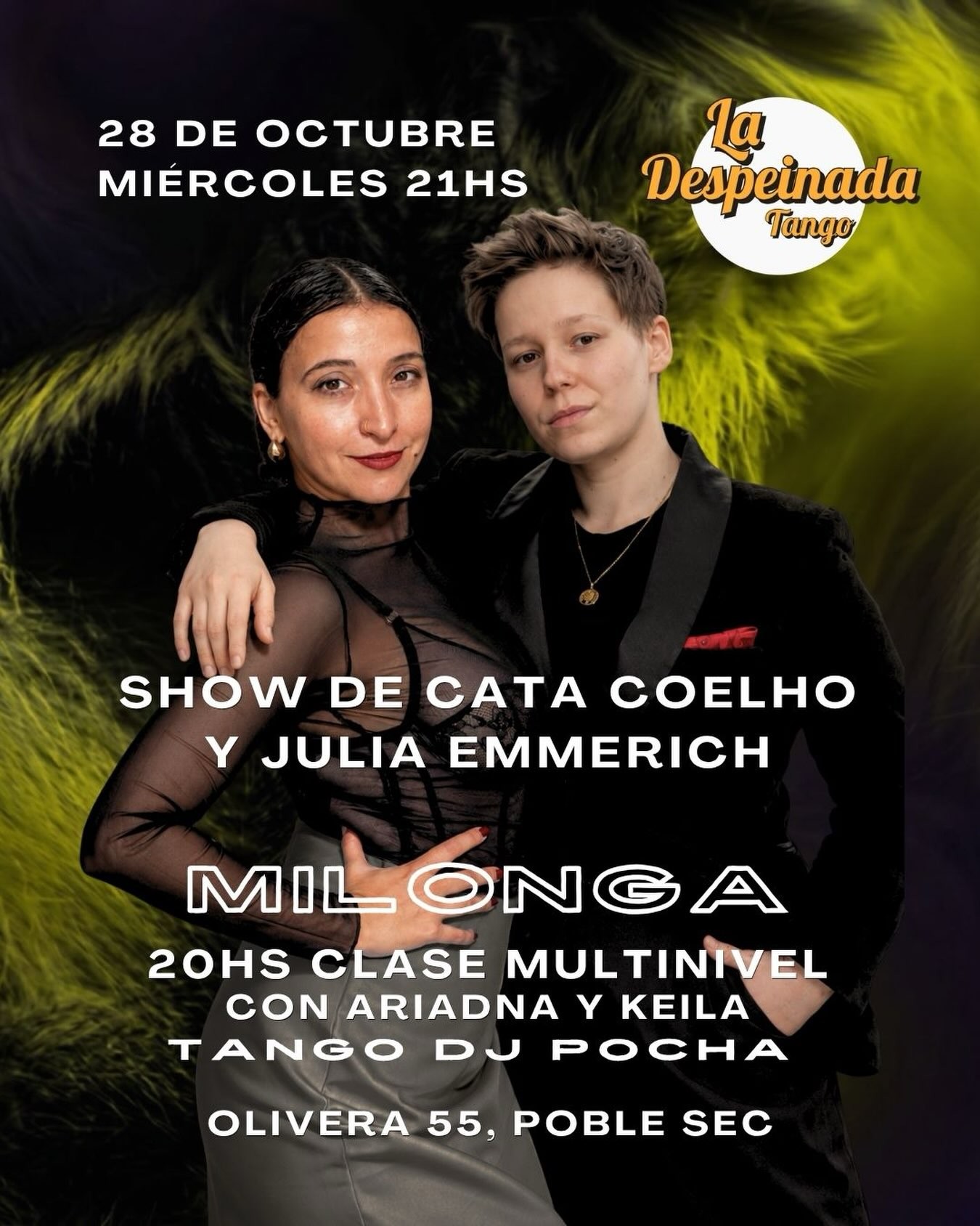 Milonga La Despeinada poster