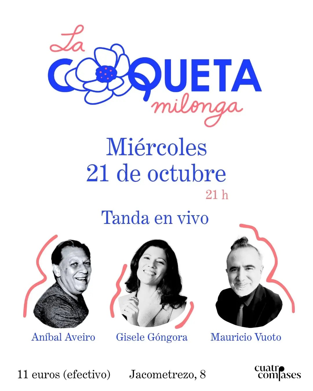La Coqueta Milonga poster