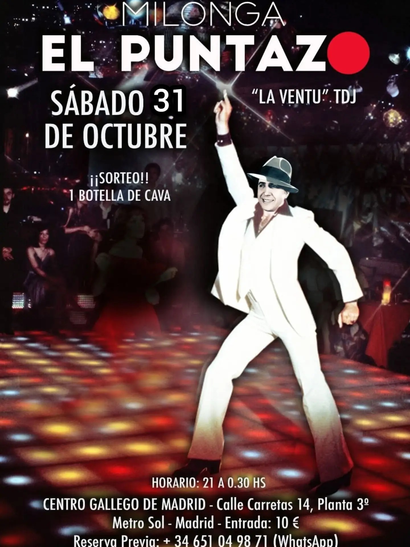Milonga El Puntazo poster