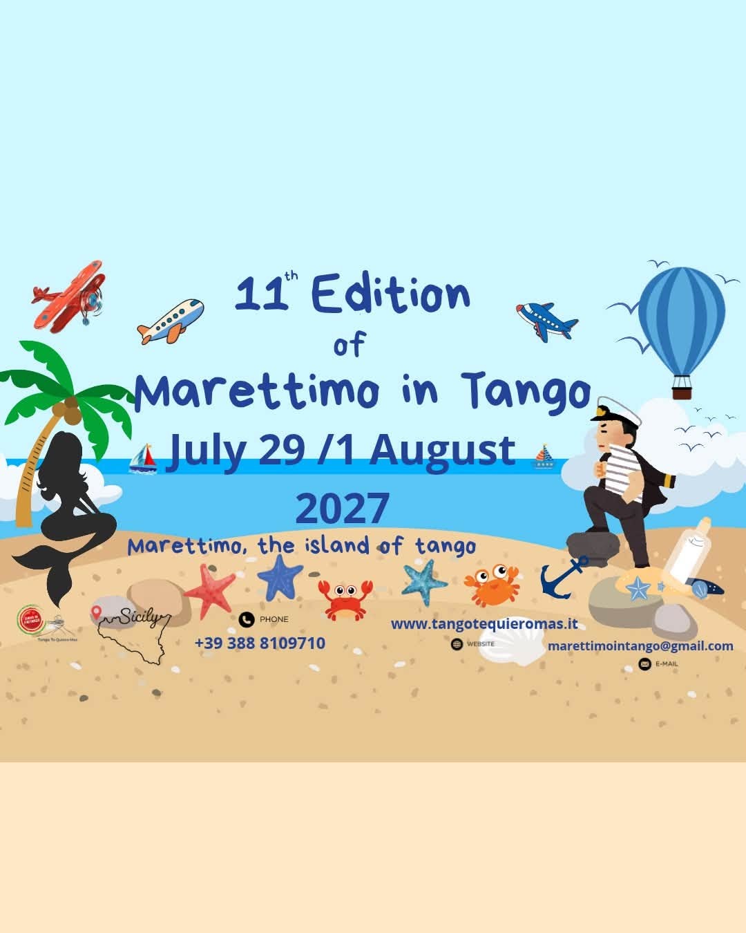 Marettimo in Tango — 11th Edition poster