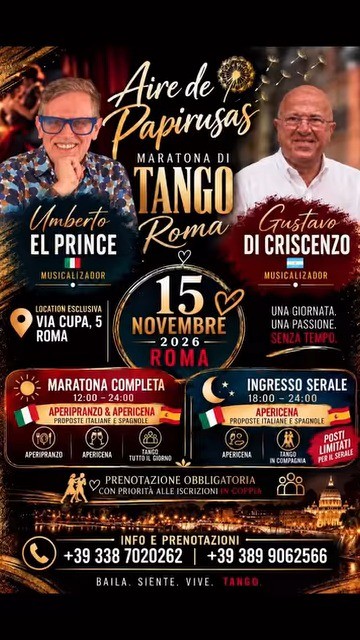 Maratona Aire de Papirusas — Roma poster