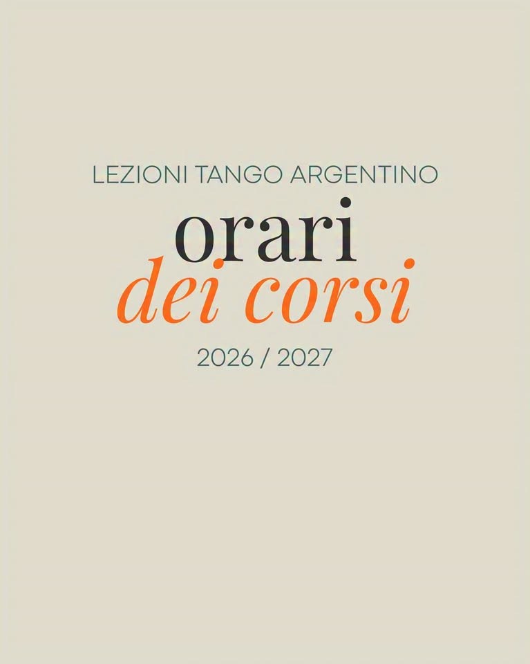 Corsi di tango argentino — Mercoledì livello avanzato (Centro Congressi Cavour, Roma) poster