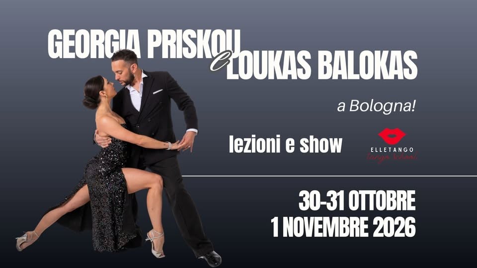Georgia Priskou & Loukas Balokas — Workshop + show a Bologna poster