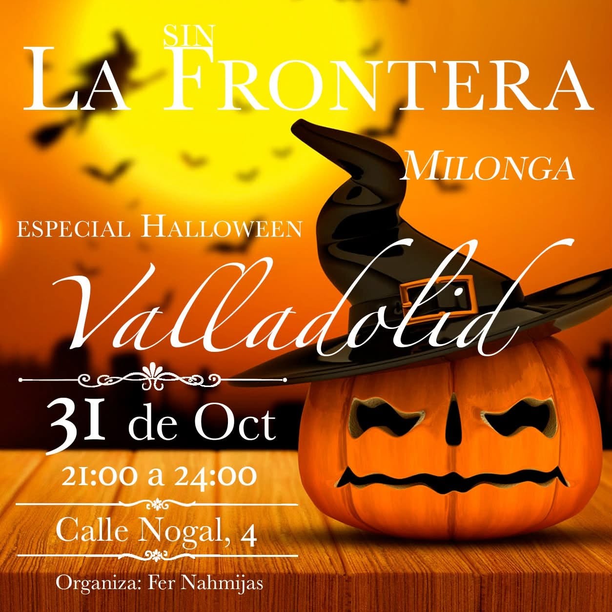 Milonga Sin Frontera — Especial Halloween poster