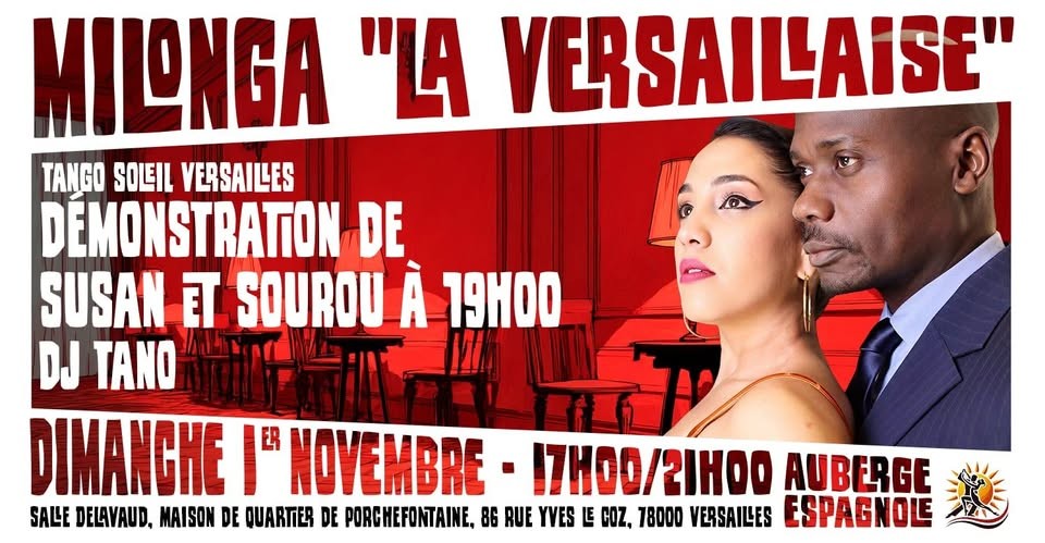 Milonga La Versaillaise poster