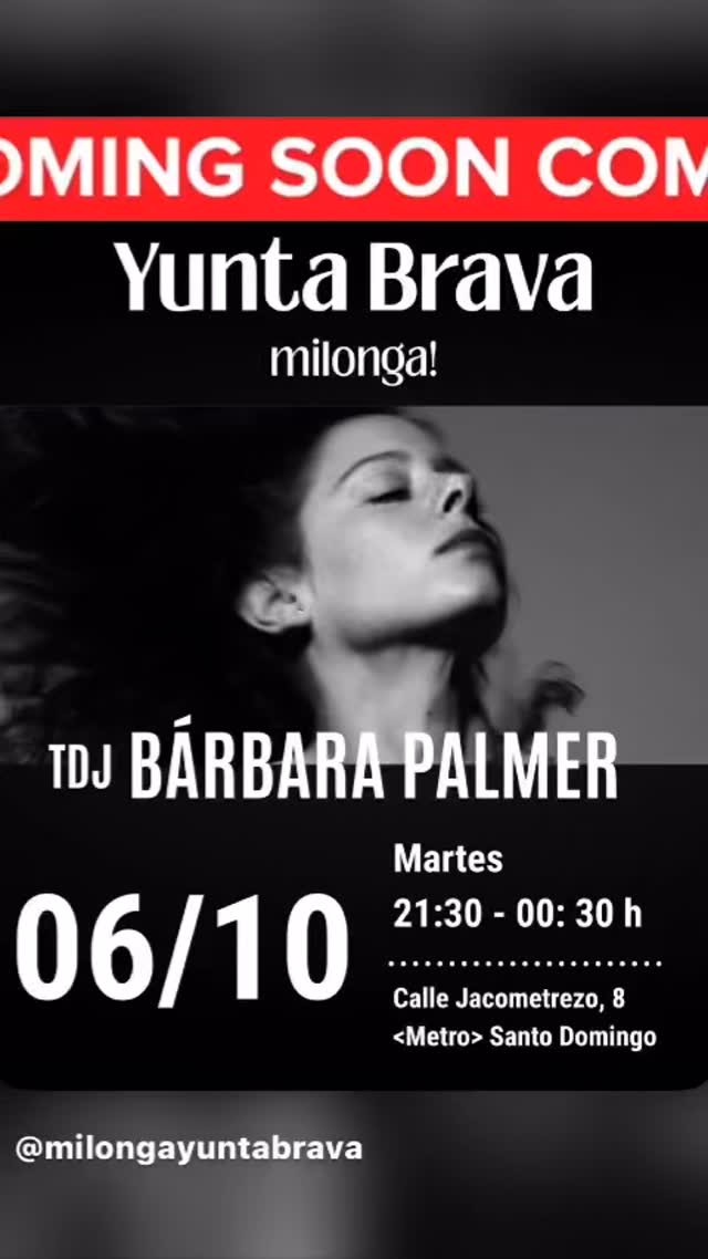Milonga Yunta Brava poster