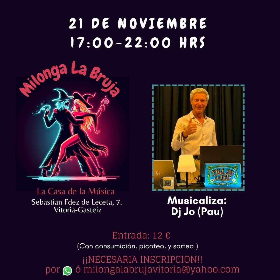 Milonga La Bruja poster