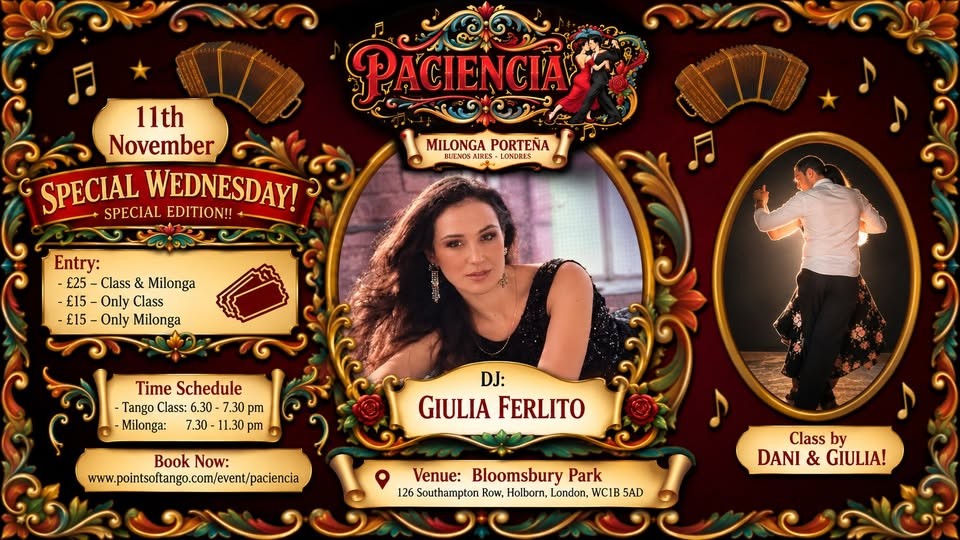 PACIENCIA – Special Wednesday Edition poster